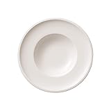 Villeroy und Boch Artesano Original Suppenteller, 25 cm, Premium Porzellan, Weiß