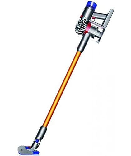 Dyson V8 Absolute beutel- und kabelloser Handstaubsauger (inkl. 3 Elektrobürsten mit Direktantrieb bzw. Softwalze und Fugendüse, mit Nickel-Cobalt-Aluminium Akku, Wandhalterung und Ladestation)