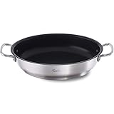 Fissler Original-Profi Collection / Edelstahl-Servierpfanne (Ø 28 cm) beschichtet, Aluminiumpfanne, hoher Rand - Induktion