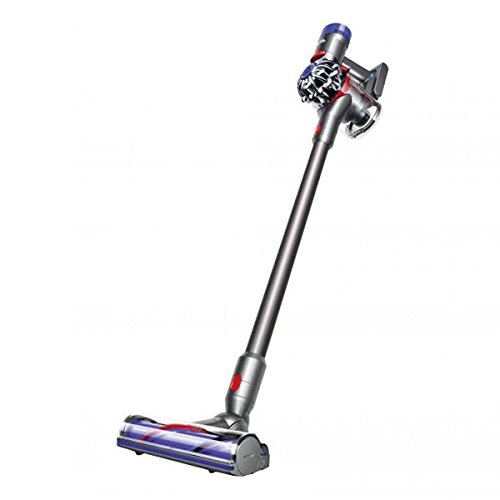 Dyson V7 Animal Extra beutel- & kabelloser Staubsauger inkl. Elektrobürste, Mini-Elektrodüse, Fugendüse & Kombidüse | Handstaubsauger für Allergiker mit Akku, Wandhalterung & Ladestation
