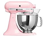 KitchenAid Küchenmaschine Artisan 4,8L Seidenpink