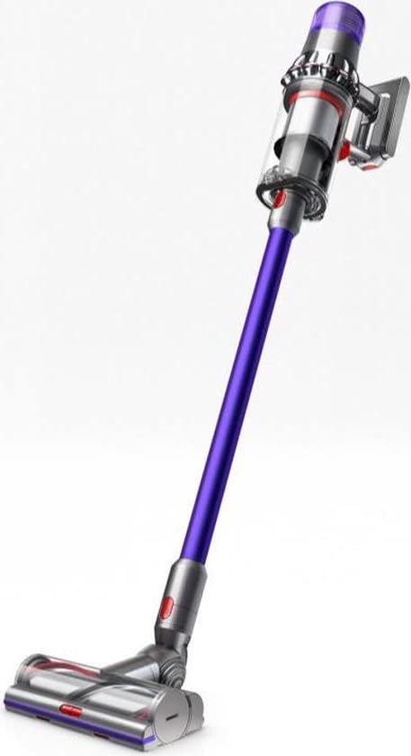 Dyson, Beutellos, DYSV11TORQUEDE, Stielstaubsauger, Silber, 0.76 liters, 82 Dezibel