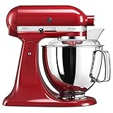 Kitchenaid Küchenmaschine 5KSM175 4,8 L ARTISAN empire rot, Metall, 36 x 24 x 37