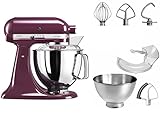 KitchenAid Küchenmaschine Artisan 4,8L Holunderbeere