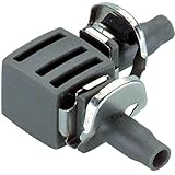 Gardena Micro-Drip-System L-Stück 4,6 mm (3/16 Zoll): Rohrverbinder für Richtungsänderungen des Verteilerrohres (Art.-Nr. 1348, 1350), 10 Stk. (8381-20)