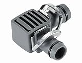 Gardena Micro-Drip-System L-Stück 4.6 mm (3/16 Zoll): Rohrverbinder für Richtungsänderungen des Verteilerrohres (Art.-Nr. 1348, 1350), 10 Stk. (8381-20)