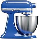 KitchenAid 5KSM3311XETB, 3,3-L-Mini-Küchenmaschine mit kippbarem Motorkopf, TWILIGHT BLUE