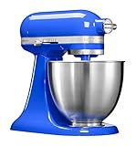 KitchenAid 5KSM3311XETB, 3,3-L-Mini-Küchenmaschine mit kippbarem Motorkopf, TWILIGHT BLUE