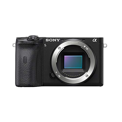 Sony Alpha 6600 | APS-C Spiegellose Kamera (Schneller 0,02s Autofokus, optische 5-Achsen-Bildstabilisierung im Gehäuse)