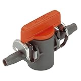 Gardena Micro-Drip-System Absperrventil 4,6 mm (3/16 Zoll): Regulierventil zur Rohrabsperrung einzelner Rohrstränge (Art.-Nr. 1348, 1350) (8357-20)