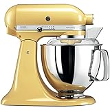 KitchenAid Küchenmaschine Artisan 4,8L Pastell Gelb