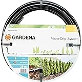 Gardena Erweiterung Tropfrohr für Pflanzreihen oberirdisch 13 mm (1/2 Zoll): Micro-Drip-System-Verlängerung 25 m für Start Sets Pflanzreihen (13131-20)