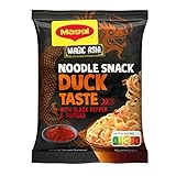 Maggi Magic Asia Instant Nudel Snack Ente, asiatisches Fertiggericht, 1er Pack (1x62g)