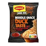 Maggi Magic Asia Instant Nudel Snack Ente, asiatisches Fertiggericht, 1er Pack (1x62g)
