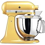 KitchenAid Küchenmaschine Artisan 4,8L Pastell Gelb