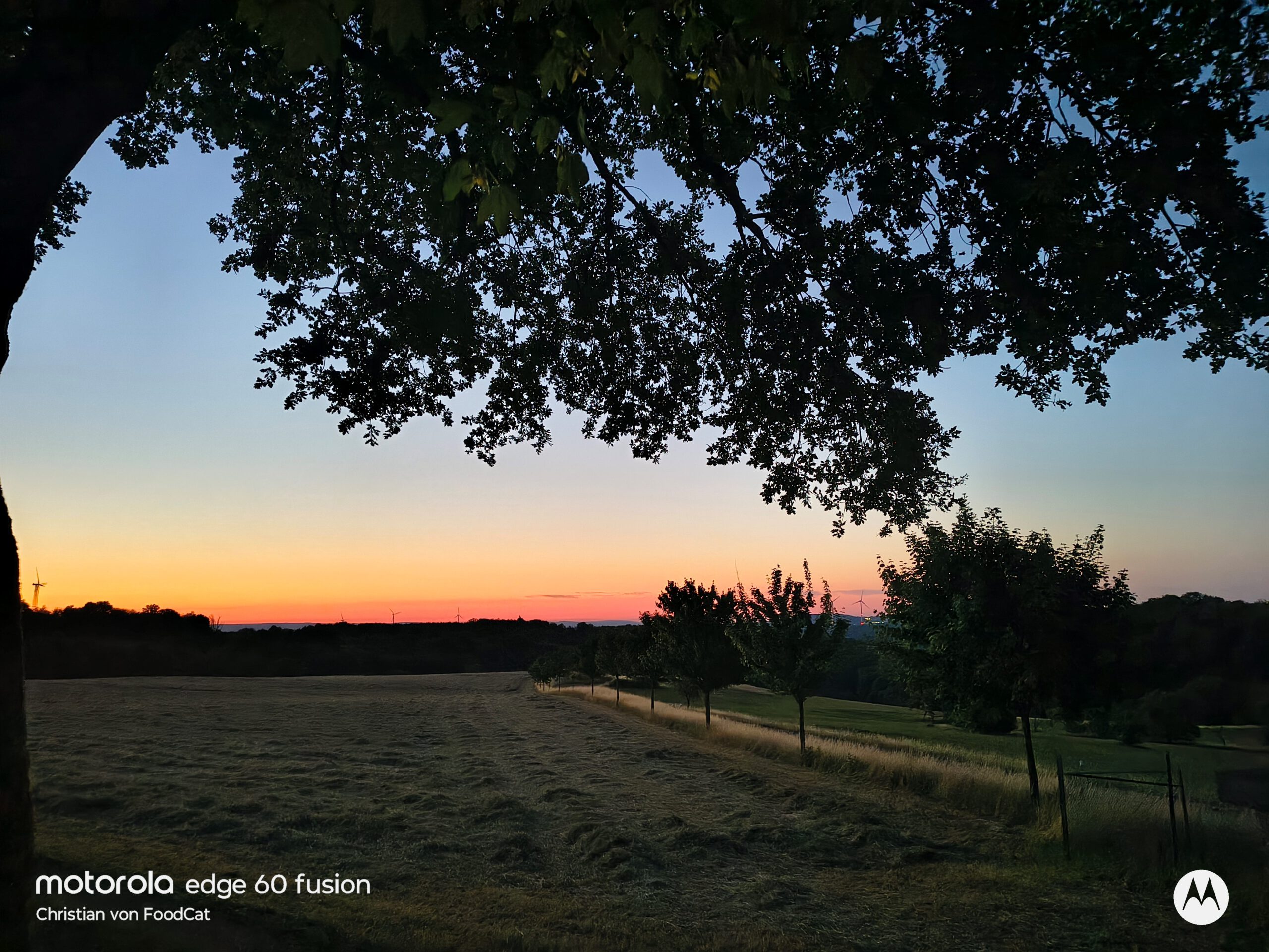 Motorola Edge 60 Fusion - gegen Abend