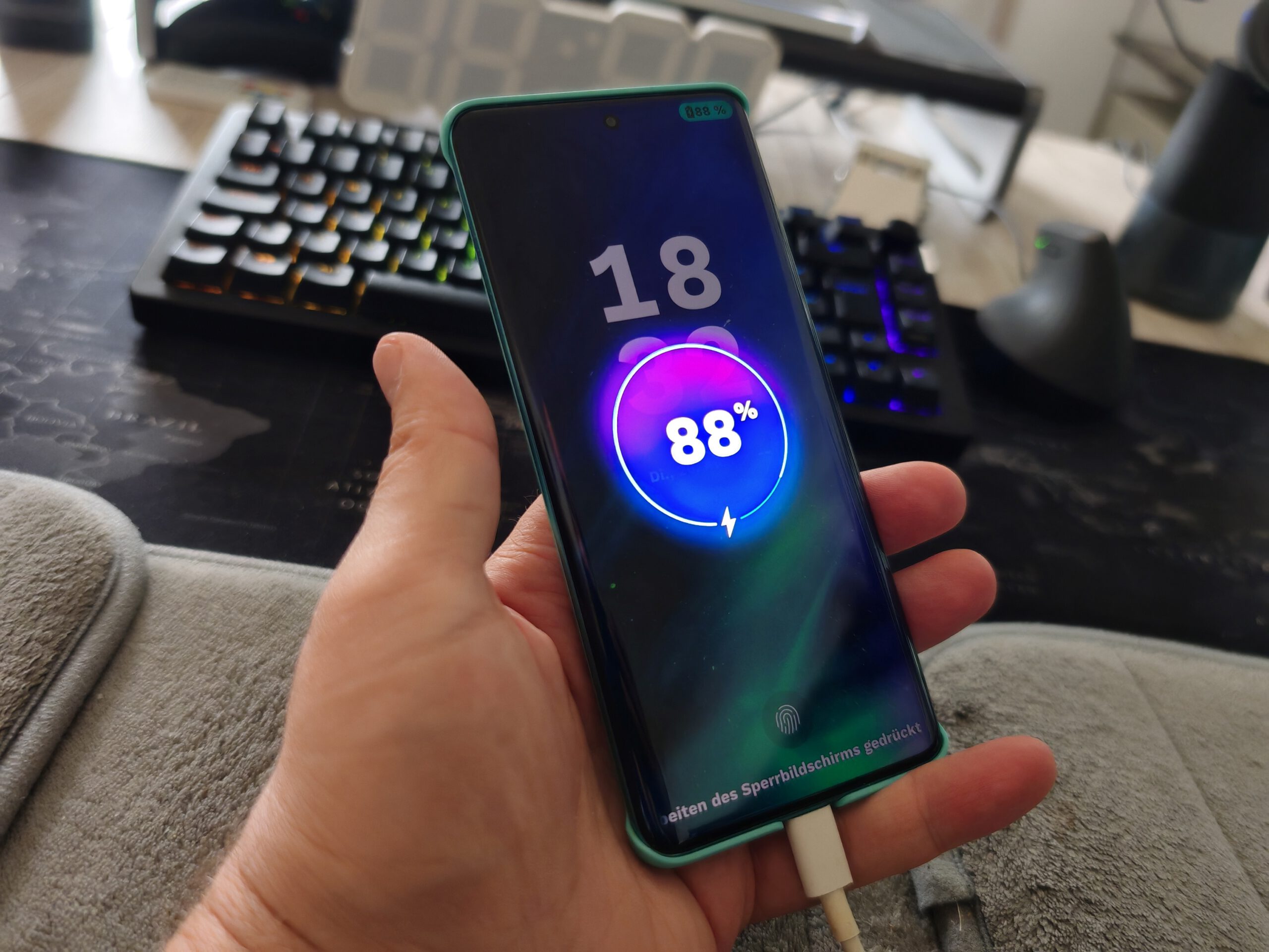 Motorola Edge 60 Fusion - schnelles Laden