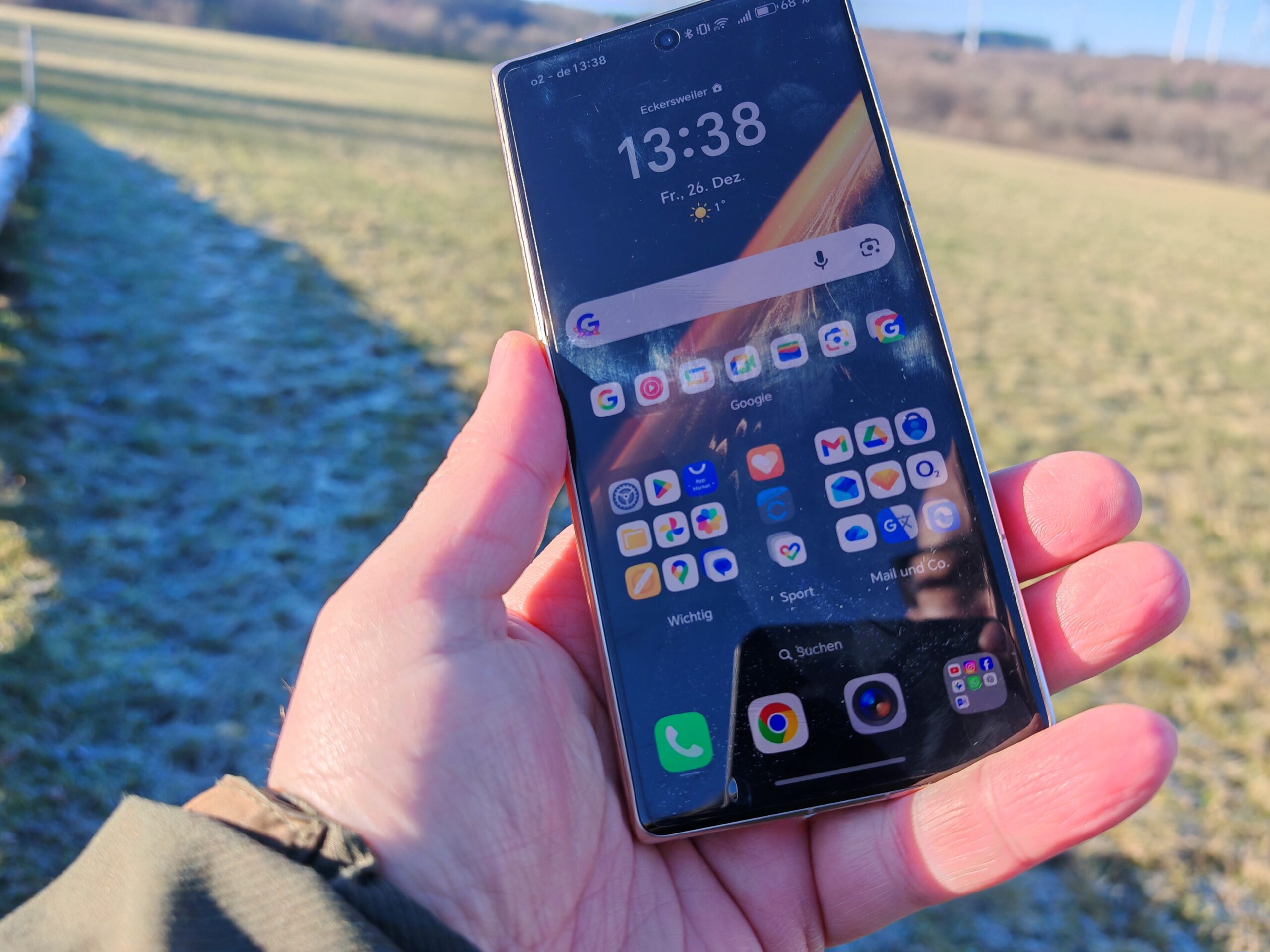 HONOR Magic V5 - Außendisplay